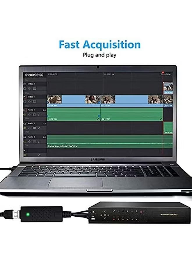 USB Audio Video Converter, VHS to Digital Converter, Video Capture Car ...