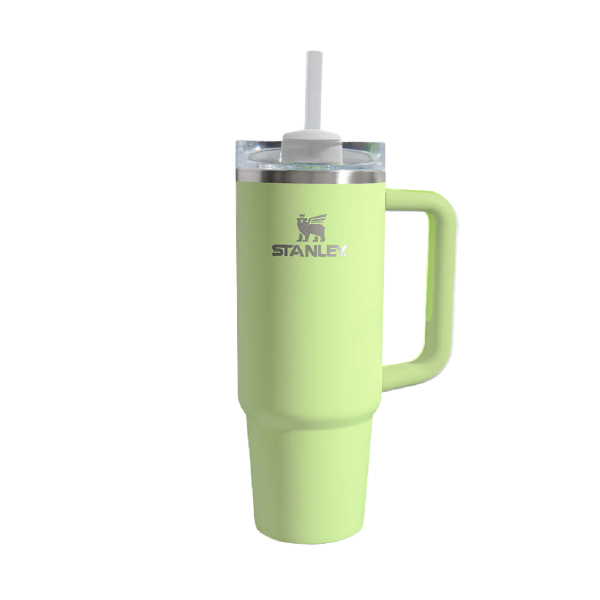 Stanley Quencher H2.0 FlowState Tumbler (30 OZ)-إصدار محدودة الجير (البديل الآسيوي)