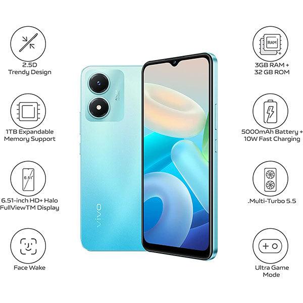 VIVO Y02S 32GB | 3GB Vibrant Blue - Future Store