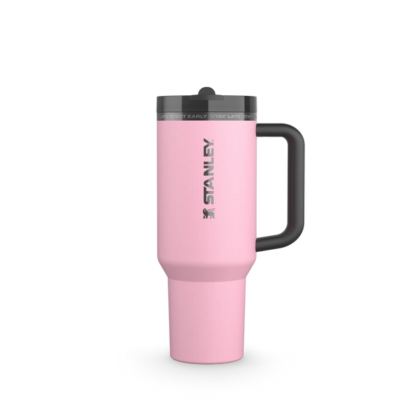 STANLEY QUENCHER FLIP STRAW TUMBLER(40 OZ)-SPECIAL EDITION-MESSI GOAT PINK