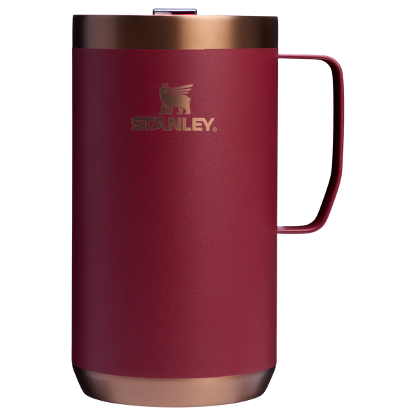 STANLEY QUENCHER CAMP MUG (24OZ) 709 ML-SPECIAL EDITION-GILDED POMEGRANATE