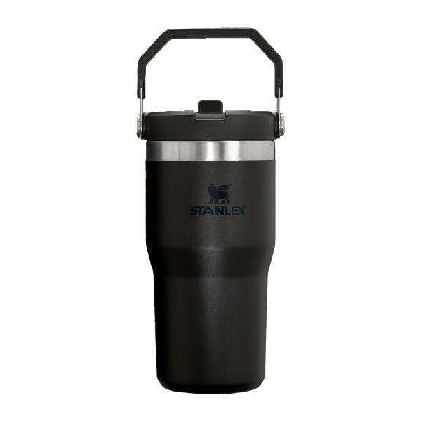 STANLEY ICE FLOW FLIP STRAW TUMBLER BOTTLE 20 OZ 591 ML- BLACK2.0 (ASIAN VARIANT)