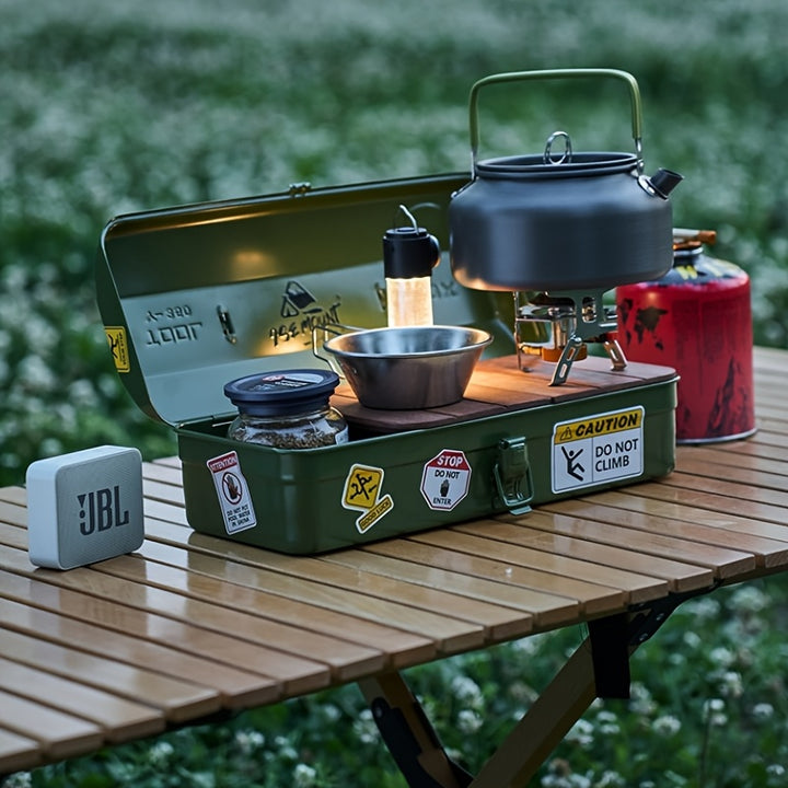 Portable Metal Outdoor Toolbox NJ7557