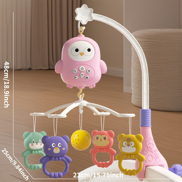 Owl  Penguin Musical Spinning Toy-AML101319