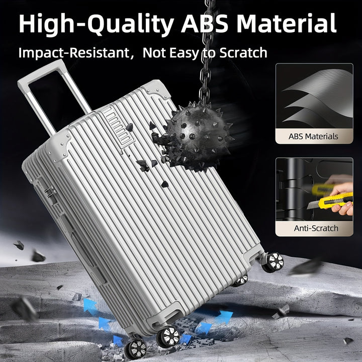 4pc Lightweight Spinner Luggage Set with TSA Lock NJ7757