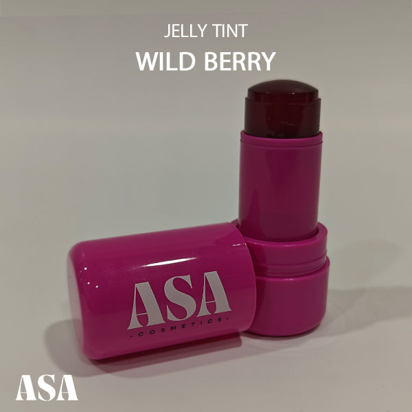 Asa Lip And Cheek Jelly Tint -Wild Berry