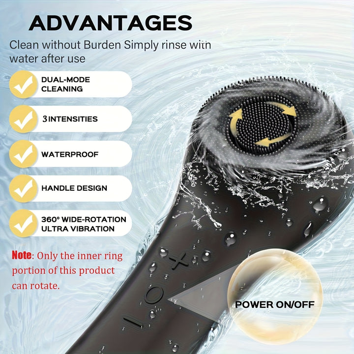 360 Rotating Facial Cleanser  Blackhead Remover-AML11147