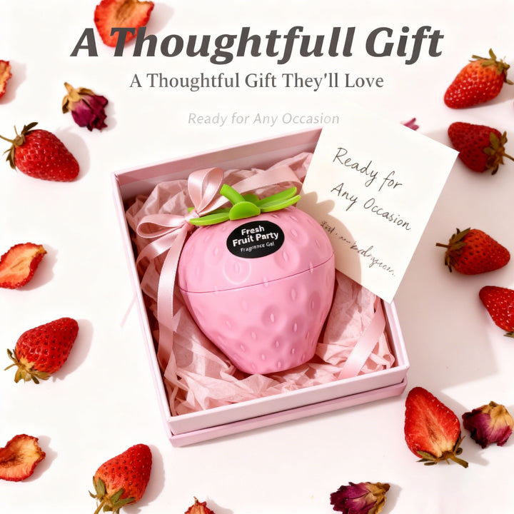Strawberry Solid Air Freshener-AML10190