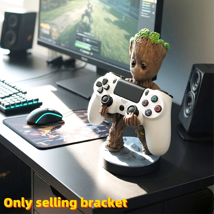 Marvel'S Creative Groot Phone And Game Controller Stand, a Charming ...