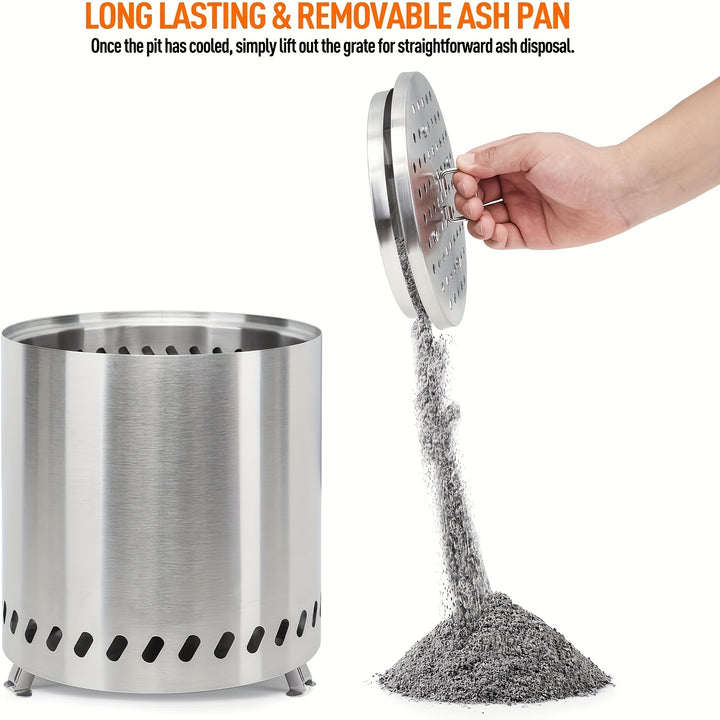 Portable Desktop Fire Pit, Low Smoke Burning Desktop Fire Pit ...