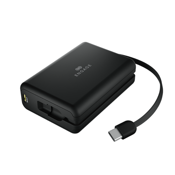 ENGAGE COMPACT WIRELES MAGNETIC PB 10000 MAH W/USB-C CABLE & LED DISPLAY PD 45W(37W/H)