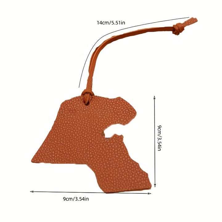 Kuwait Map Bag Charm Pendant- HMT2828223