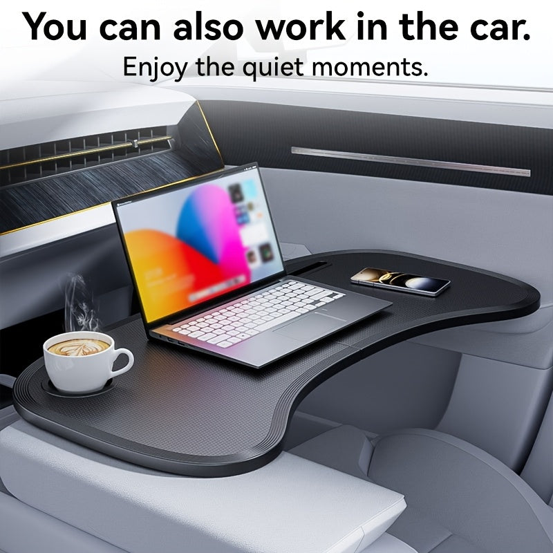 The new Suitu car steering wheel dining table can be folded 360°. It is ...