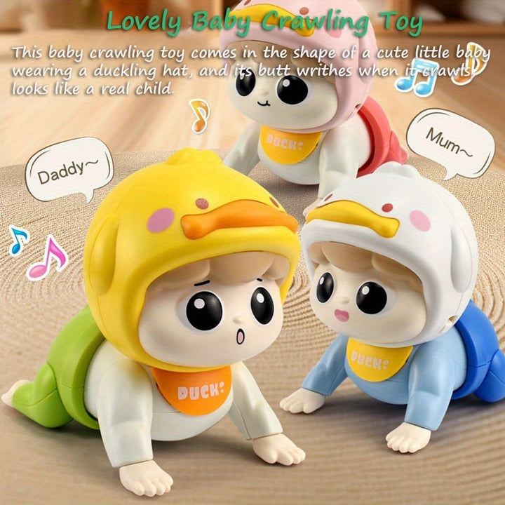 Interactive Musical Crawl Trainer with Voice Recording NJ7726