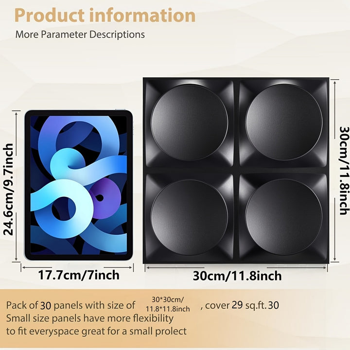 3D Moon Surface Wall Panels Set Of12/20/30pcs, PVC Diamond Texture ...