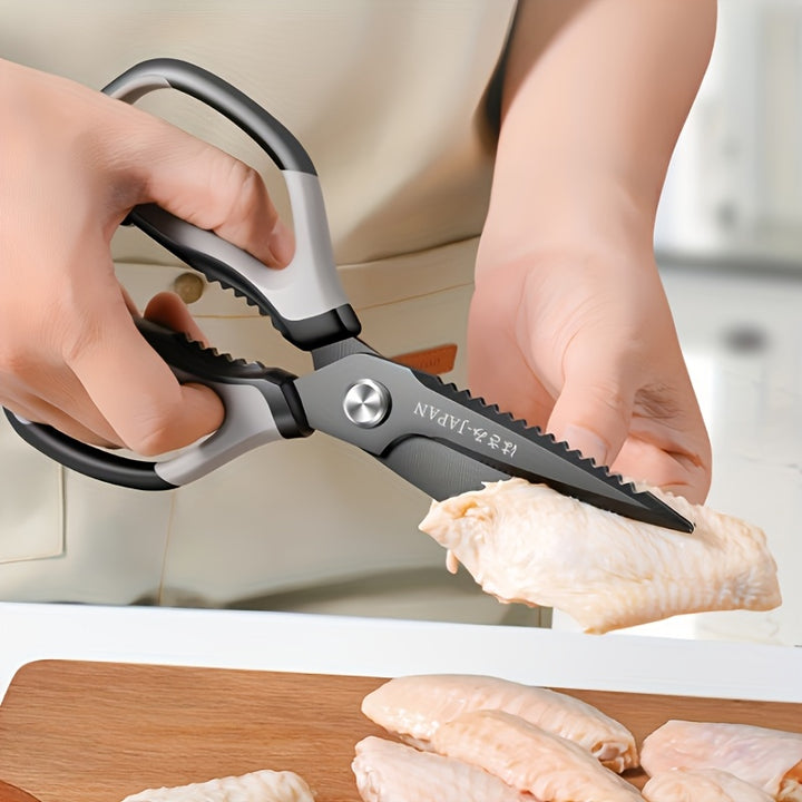 Ultrasharp Kitchen JapaneseStyle Kitchen Scissors UltraSharp Stainless Steel-UNK2 – SOOOQ