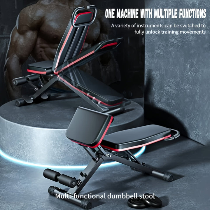 Dumbbell Multiple Workout Bench Hex Dumbbells Set With Stand And