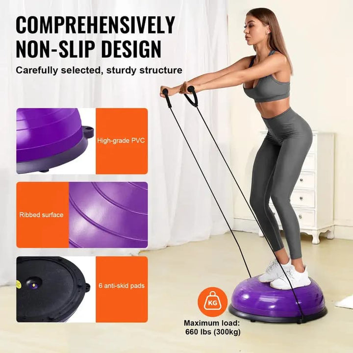 Thanksgiving Workout Set Balance Ball Straps Pump NJ8006