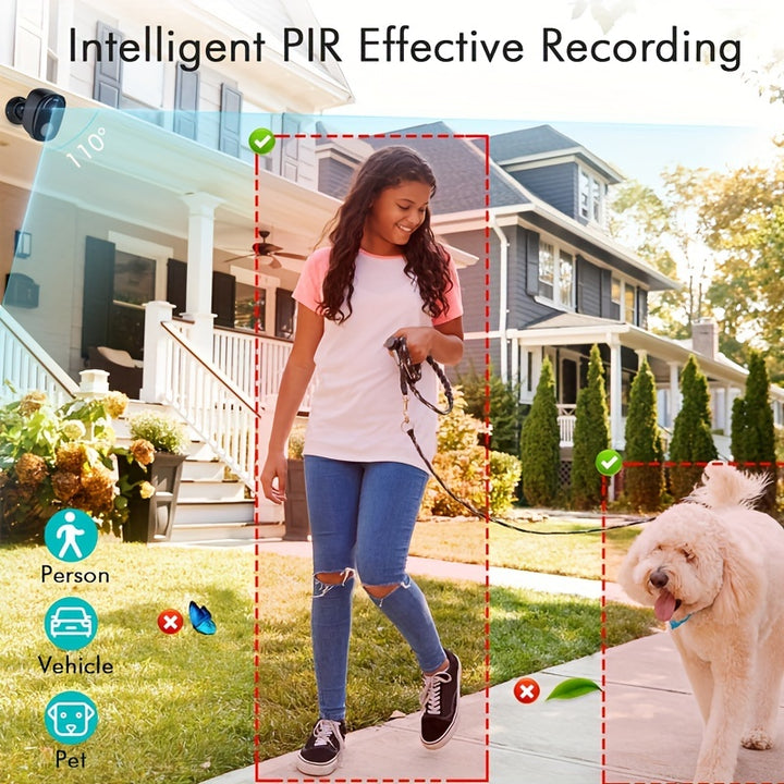 HEIYOUCAM 2K Wireless Solar Security Camera with Night Vision - ZRSO ...