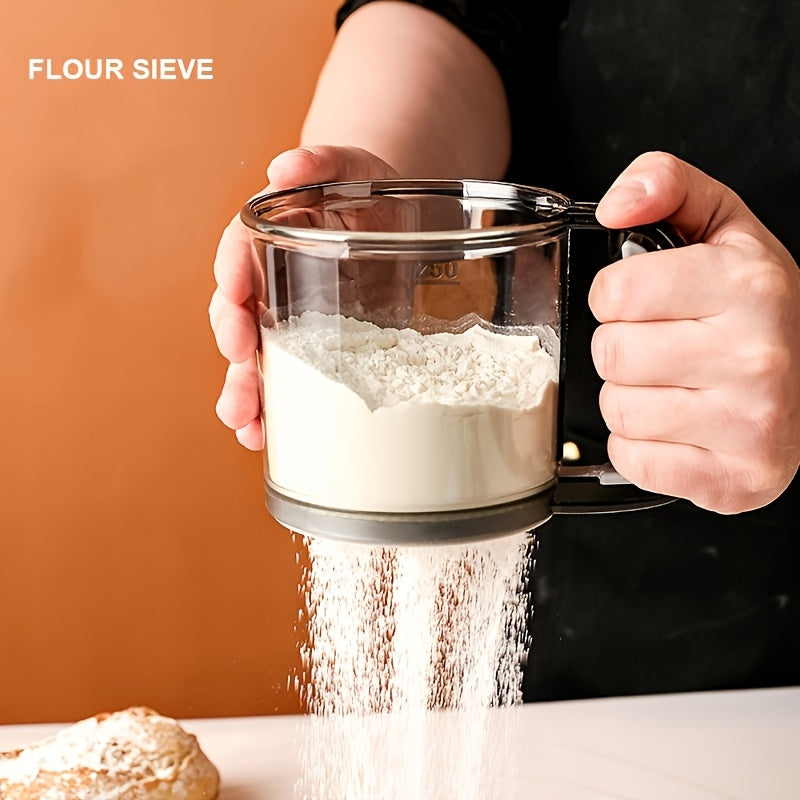 Stainless Steel Flour Sifter, a Fine Mesh Baking Tool Essential for ...