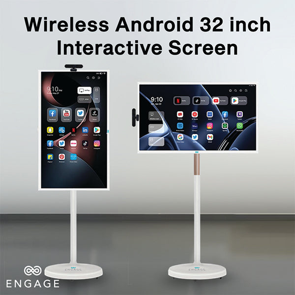 ENGAGE Wireless Android 32 Inch Interactive Screen 4G