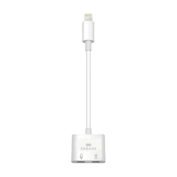 Engage Lightning To Dual Lightning Adapter Cable (Charge + Audio)