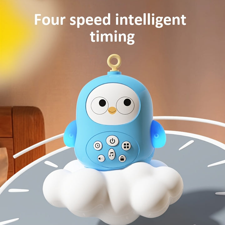 Owl  Penguin Musical Spinning Toy-AML101319