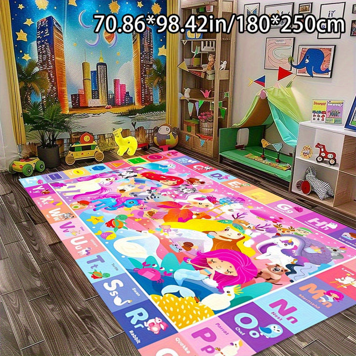 Pink Alphabet Learning Mat-AML10193