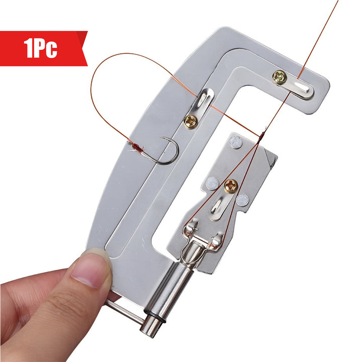 Portable Fishing Hook Tying Tool for Quick Knot Tying in Tackle