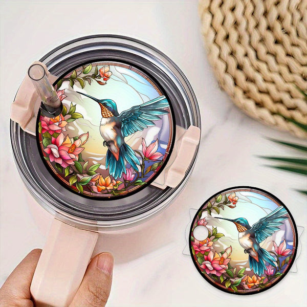 HUMMINGBIRD DESIGN TOPPER PLATE FOR STANLEY FOR 20/30OZ