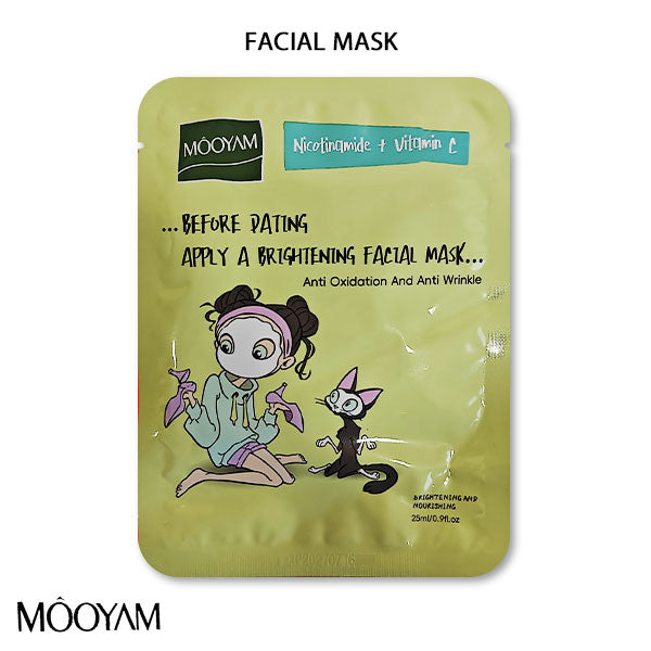 Mooyam Facial Mask Before Dating (Nicotinamide-Vitamin-C)