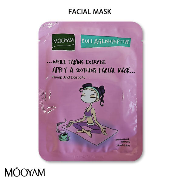 Mooyam Facial Mask While  Exercise (Collagen - Peptide )