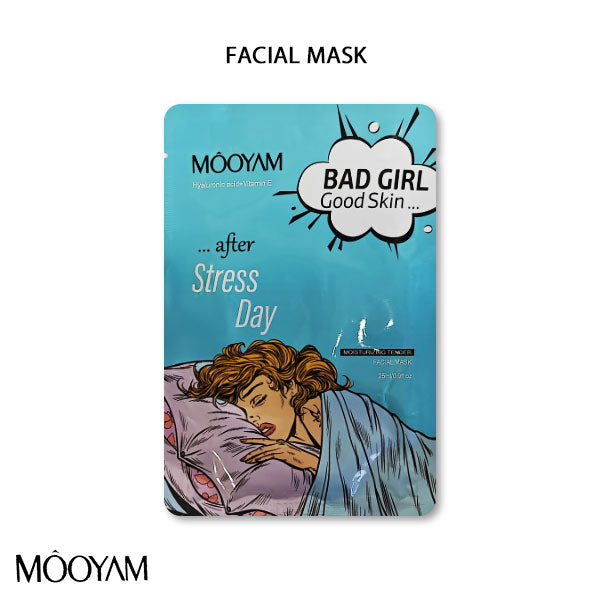 Mooyam Facial Mask After Stress Day (Hyaluronic Acid-Vitamin-E)