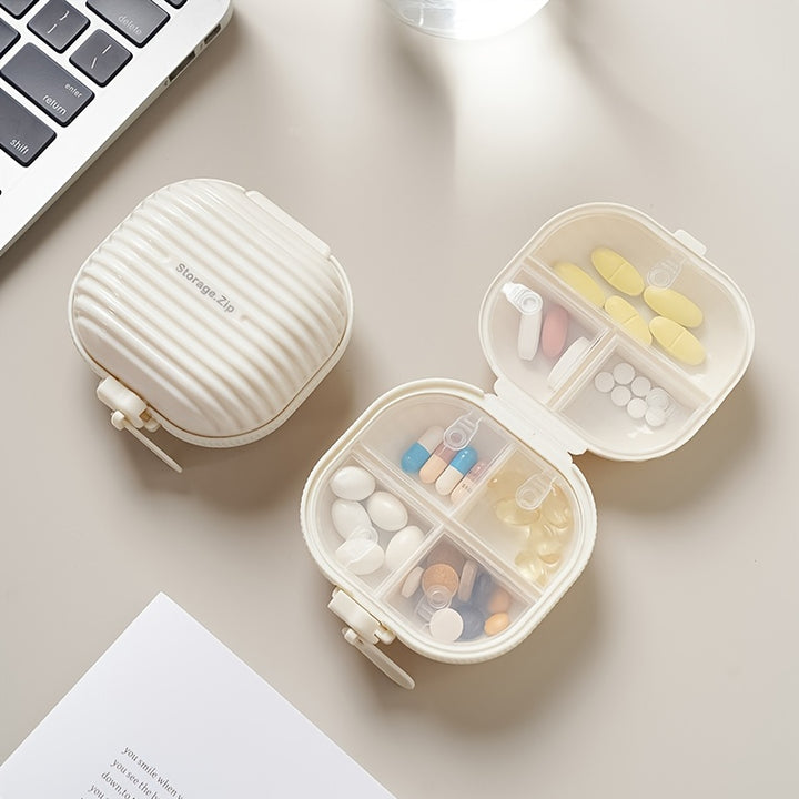 Travel Size Portable Pill Organizer  1IEN