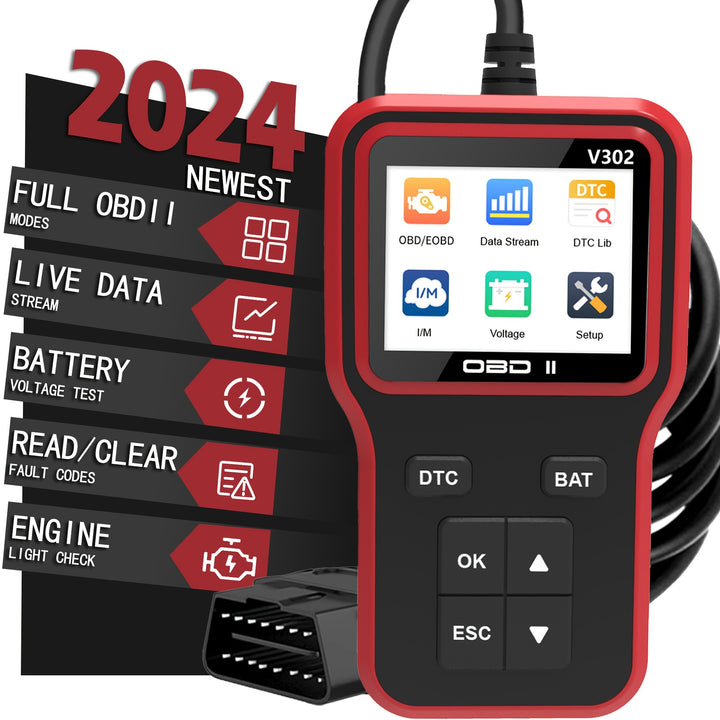 711cm OBD2 Scanner  USB Powered 36V Compatible Easy Engine DiagnosticsFINR