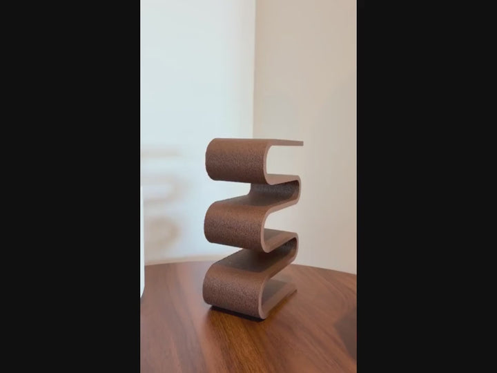 Sculptural Book Holder Modern 3D Printed Book StandAML3D