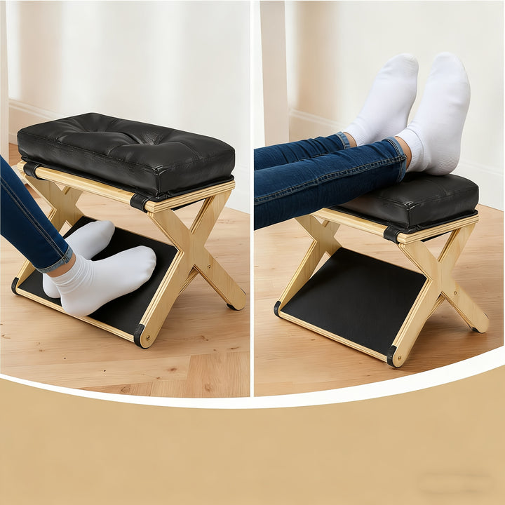 Ergonomic Wooden FootrestAMLEWF