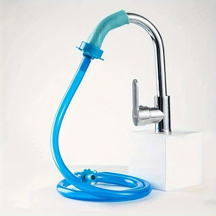 Flexible 1651 cm Water Hose with 360 Swivel for Kitchen and Bathroom Use  No Odor No Battery Required