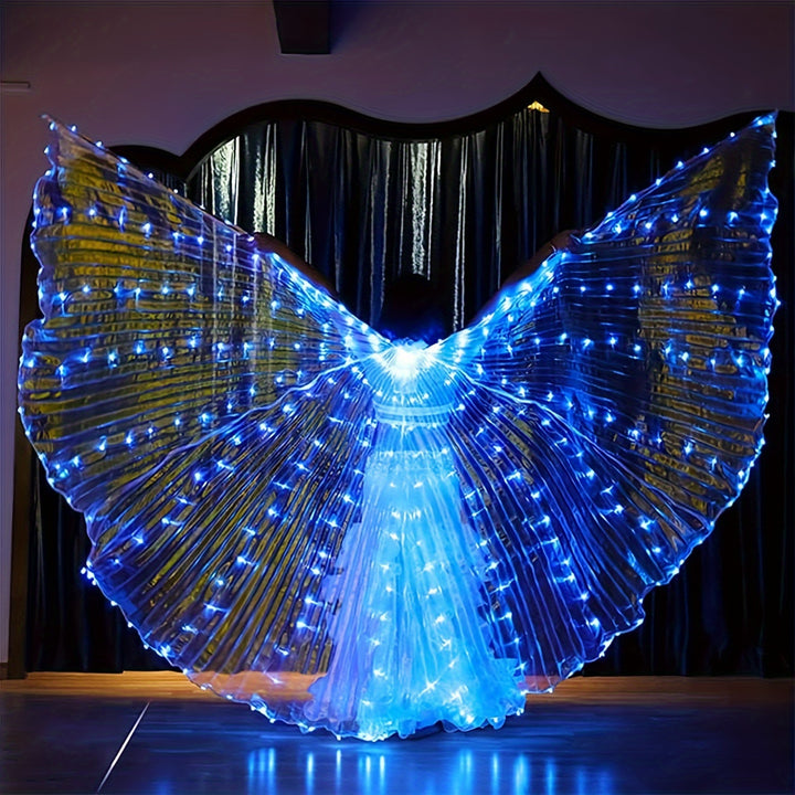 LED Cloak with Telescope Sticks for EventsTNA3