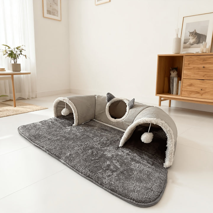 2in1 Cat Bed  Tunnel