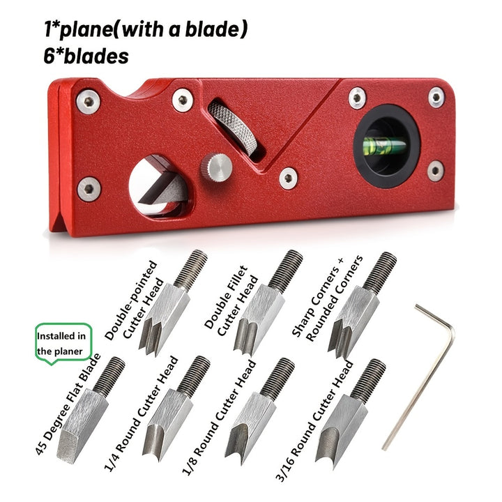 45 Bevel Woodworking Manual Corner Shaver Quick Edge Trimming  Chamfering Planer Set