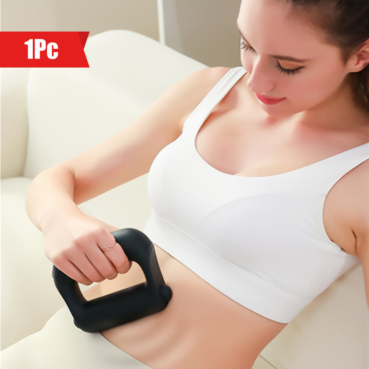 1pc MultiFunction Fascia Gun Tissue Massage Gun Massage Ring For Full Body Relaxation Fitness Therapy BackThumping MiniNeck Membrane Massager Perfect Gift