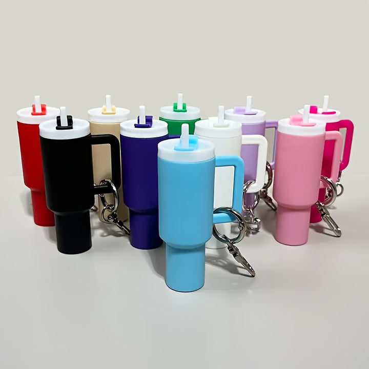 Mini Water Bottle Keychains