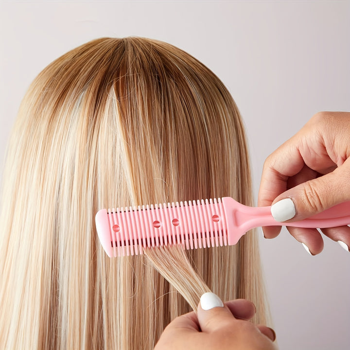 1pc Trimmer Razor Comb Hair Cutter Comb Dual Side Cutting Scissors Hair Thinning Comb Hair Cutting Tool