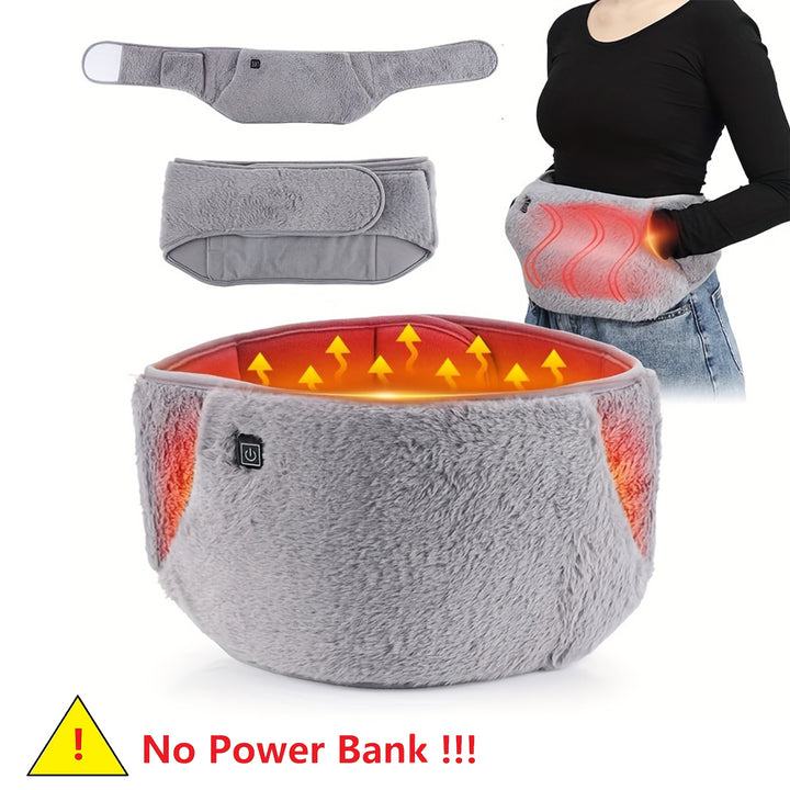 USB Charging Uterine Warming Belt Abdomen Warming Waist Warming 149 Degrees Fahrenheit Continuous Heating for 6 Hours Christmas Gift You Need to Buy Your Own Power Bank