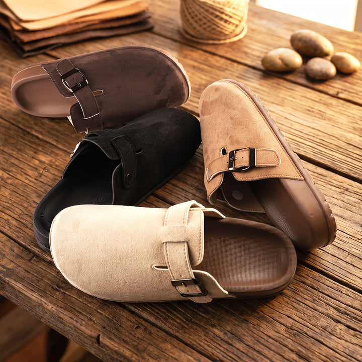 SMALLEYEN Mens Casual MulesAMLUYYGYUF