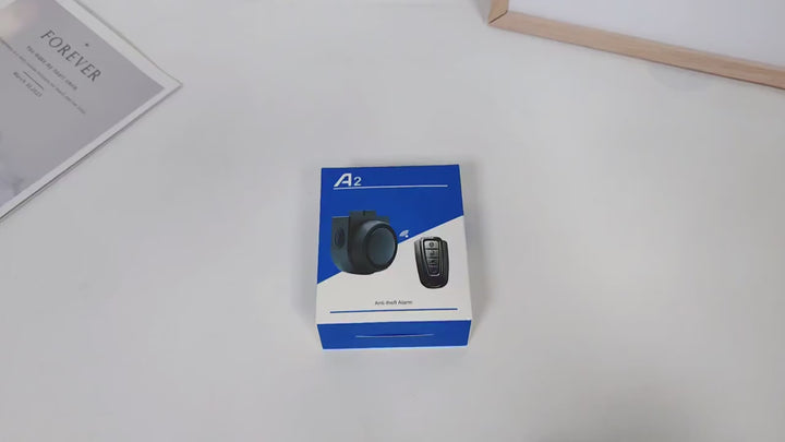Antitheft Alarm Smart Alarm With Wireless Remote Control Vibration Smart Sensor Alarm For BicycleMotorcycleElectric VehicleScooter