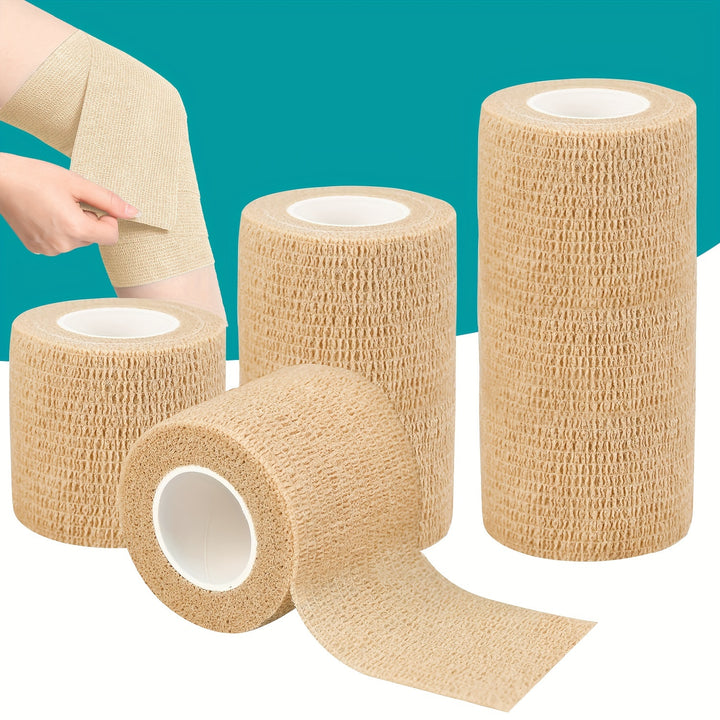 Versatile SelfAdhesive Elastic Bandage  Breathable NonWoven Fabric For Sports  Medical Use  Perfect For Labor Day Christmas New Year Independence Day