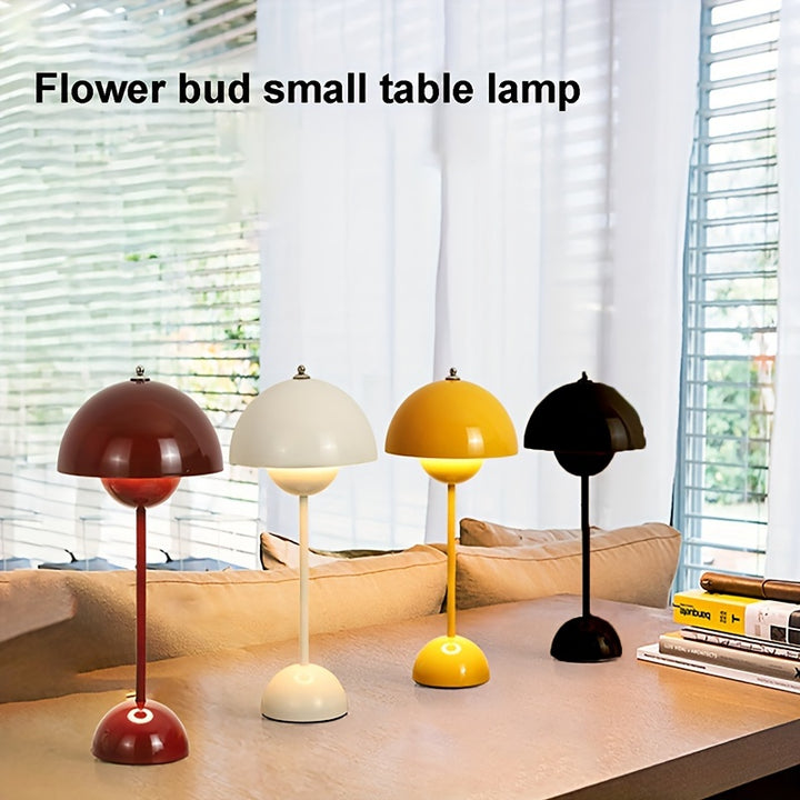 Modern Mushroom Lamp Rechargeable Adjustable Brightness  ISA4