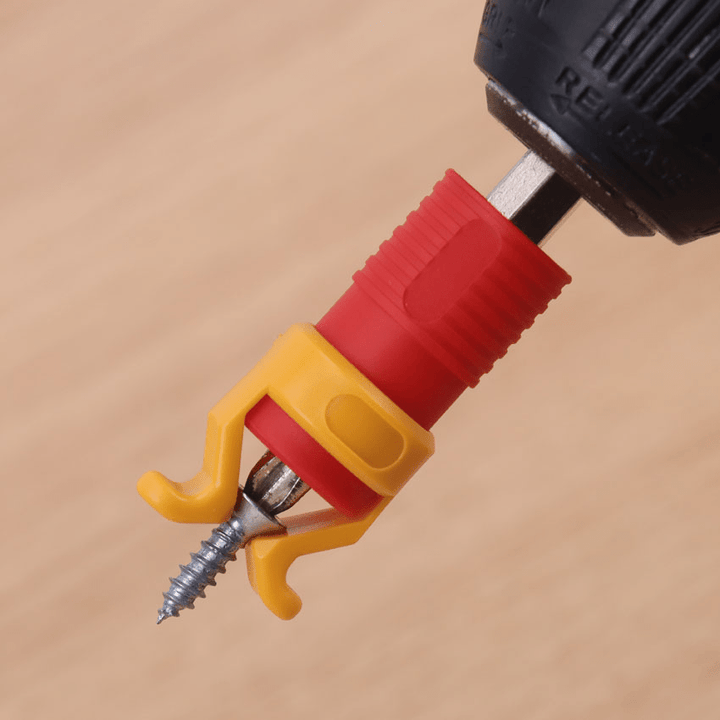 1pc Screw Fixer Holder  Universal Fixing Fixture Set For Woodworking Carpentry And Drill Screws  Plastic Screw Fixer Fixture  Essential Tool
